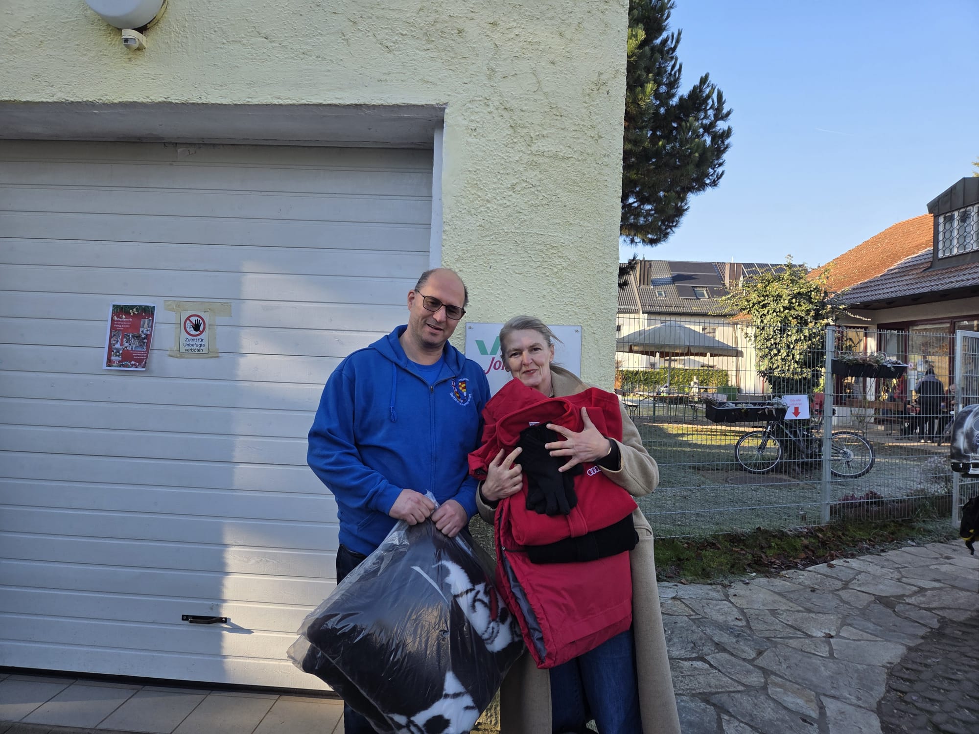 Spende der Komturei Bertrand de Blanquefort and die Villa Johannes