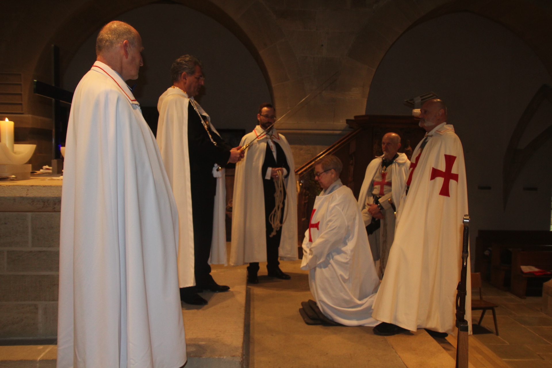 Postulanten- und Knappenerhebung der Komtureien Hugues des Payns (Stuttgart) und St. Bernhard von Clairvaux (Augsburg)