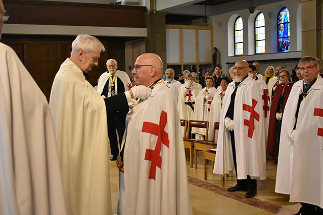 Einführung des neuen Großpriors Bernard Matagne von Belgien in Brüssel, 29. - 31. Okt 21