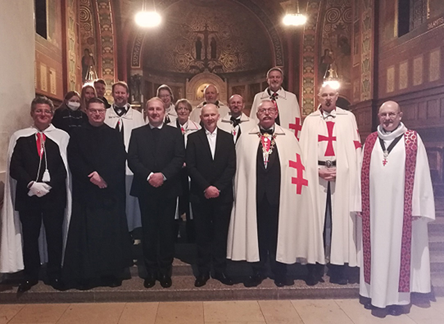 Weihnachtsfeier Großpriorat Deutschland und St. Martinsfest der Komturei St. Martin