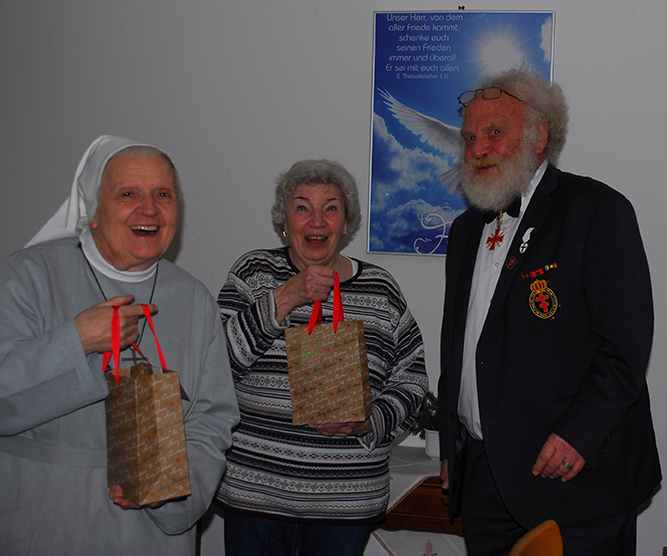 OSMTH Komturei St. Konrad zu Konstanz unterstützt die Theodosius-Stube im Kloster Hegne