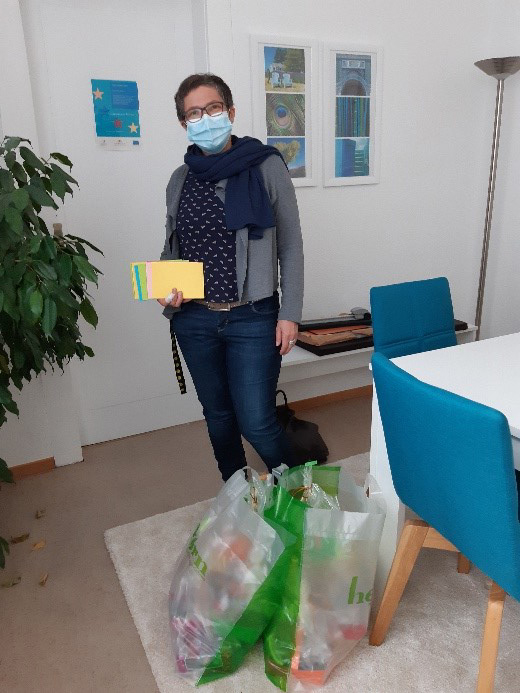 Ostergruß an die Mütter und ihre Kinder im Frauenhaus in Tuttlingen